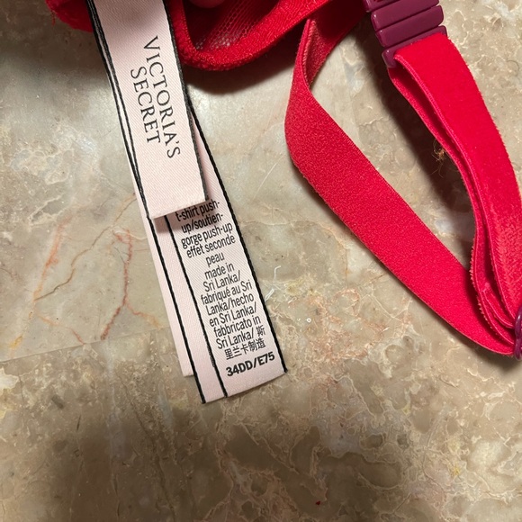 Victoria's Secret Leopard, Red, and Black Bra Trio - Picture 3 of 4